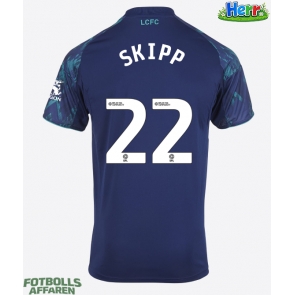 Leicester City Oliver Skipp #22 Bortatröja 2025-26 Kortärmad
